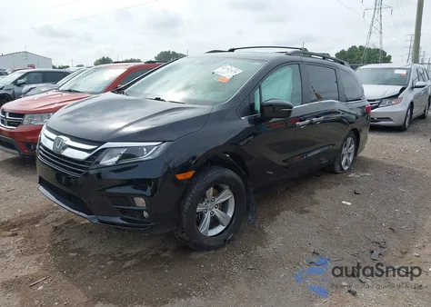 2020 Honda Odyssey Exl из США, поврежденный, VIN 5FNRL6H75LB002433
